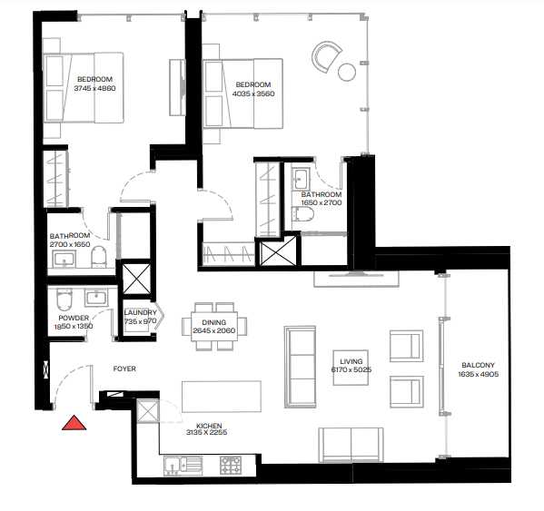 Type C - 2BHK_copy_43